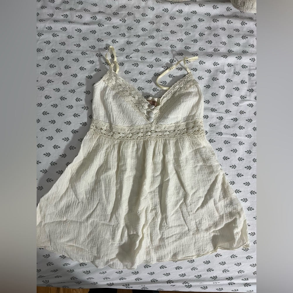 forever 21 babydoll tank